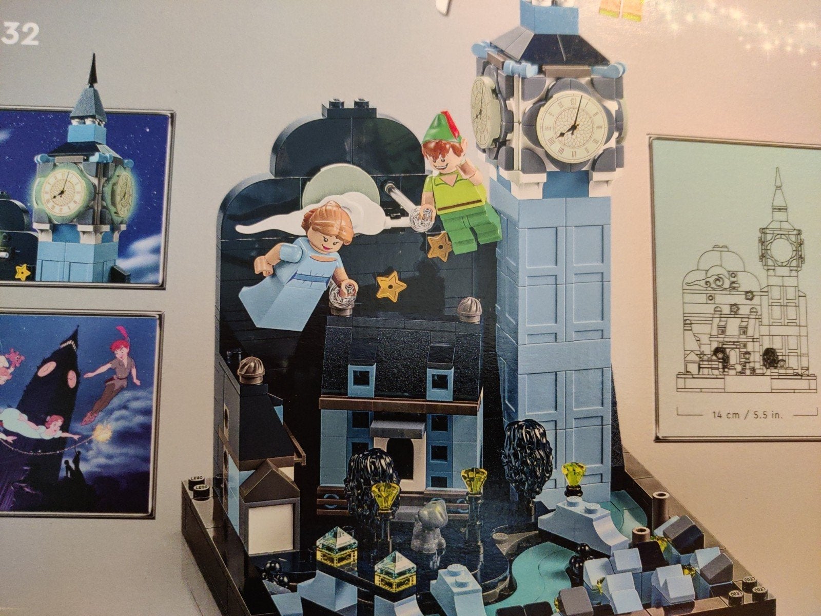 Nieuwe LEGO Disney Peter Pan & Wendy's Vlucht 43232, Ophalen of Verzenden, Nieuw, Overige merken