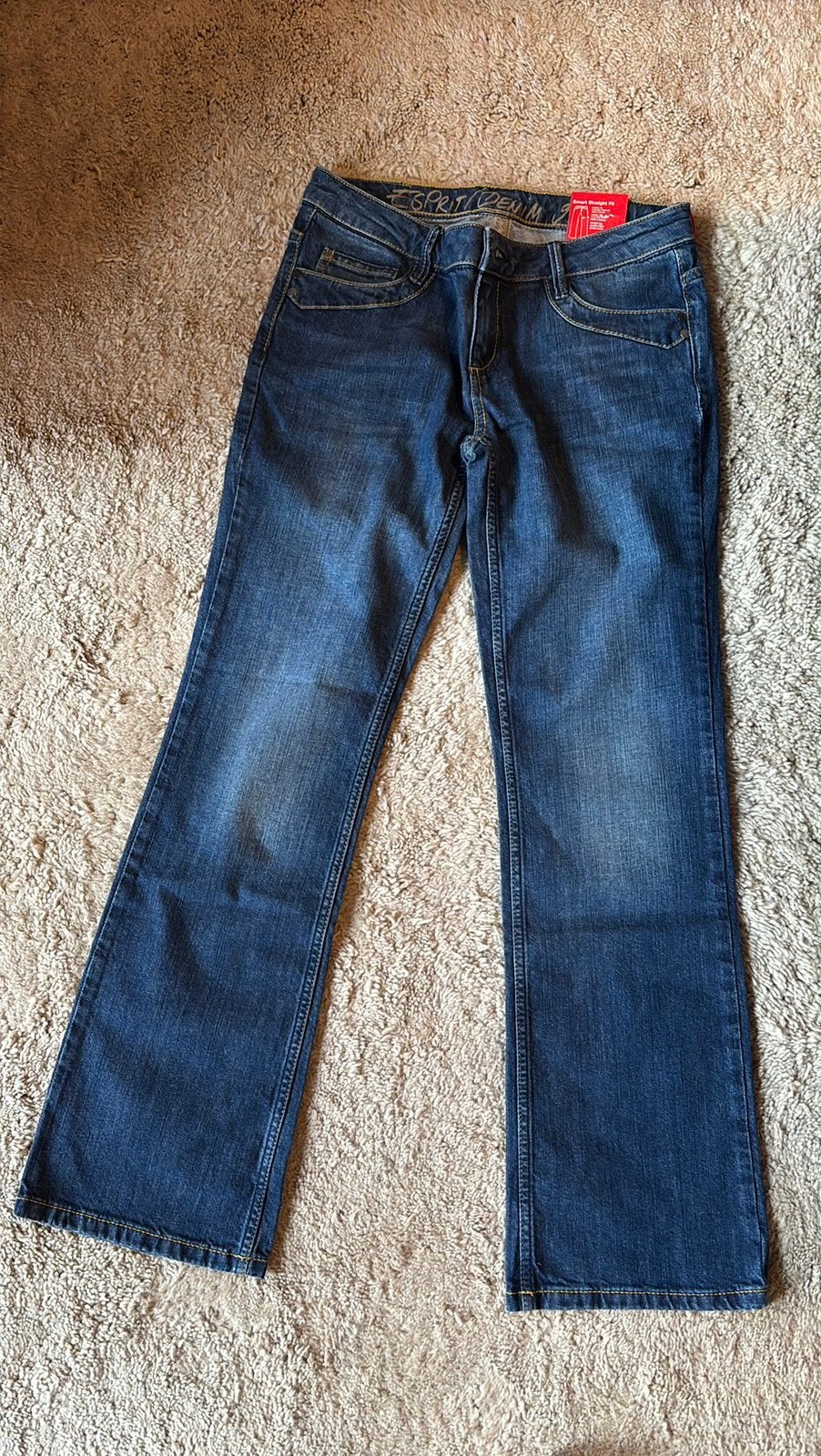 Esprit jeans denim 94107 smart straight fit nieuw (29/32), Maat 38/40 (M), Blauw, Nieuw, Ophalen of Verzenden