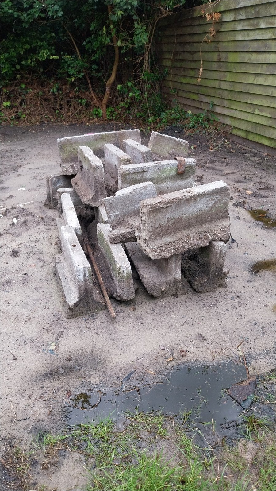 Betonnen fundering blokken, Ophalen of Verzenden, Nieuw