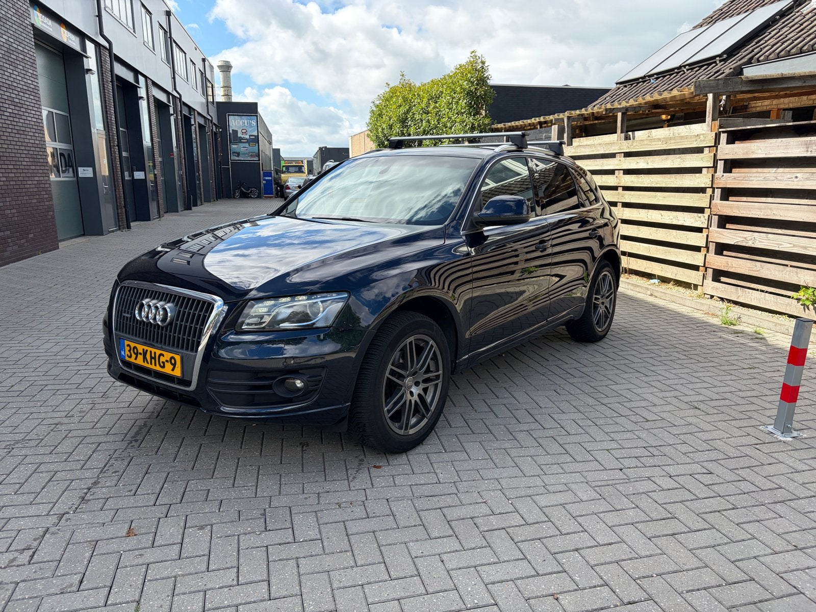 Audi Q5 2.0 Tfsi Quattro S-tronic 2009 Blauw, Auto's, Audi, Automaat, 1730 kg, 4 cilinders, Blauw