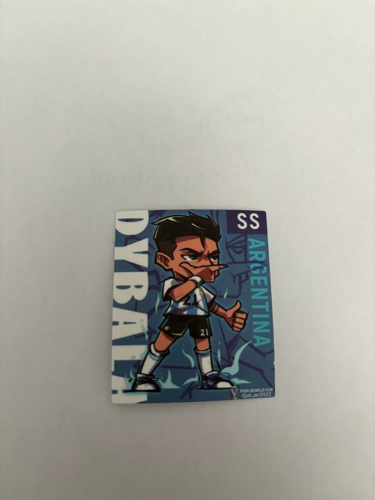 Dybala sticker - Argentinië, Verzamelen, Sportartikelen en Voetbal, Ophalen of Verzenden, Nieuw, Buitenlandse clubs, Poster, Plaatje of Sticker