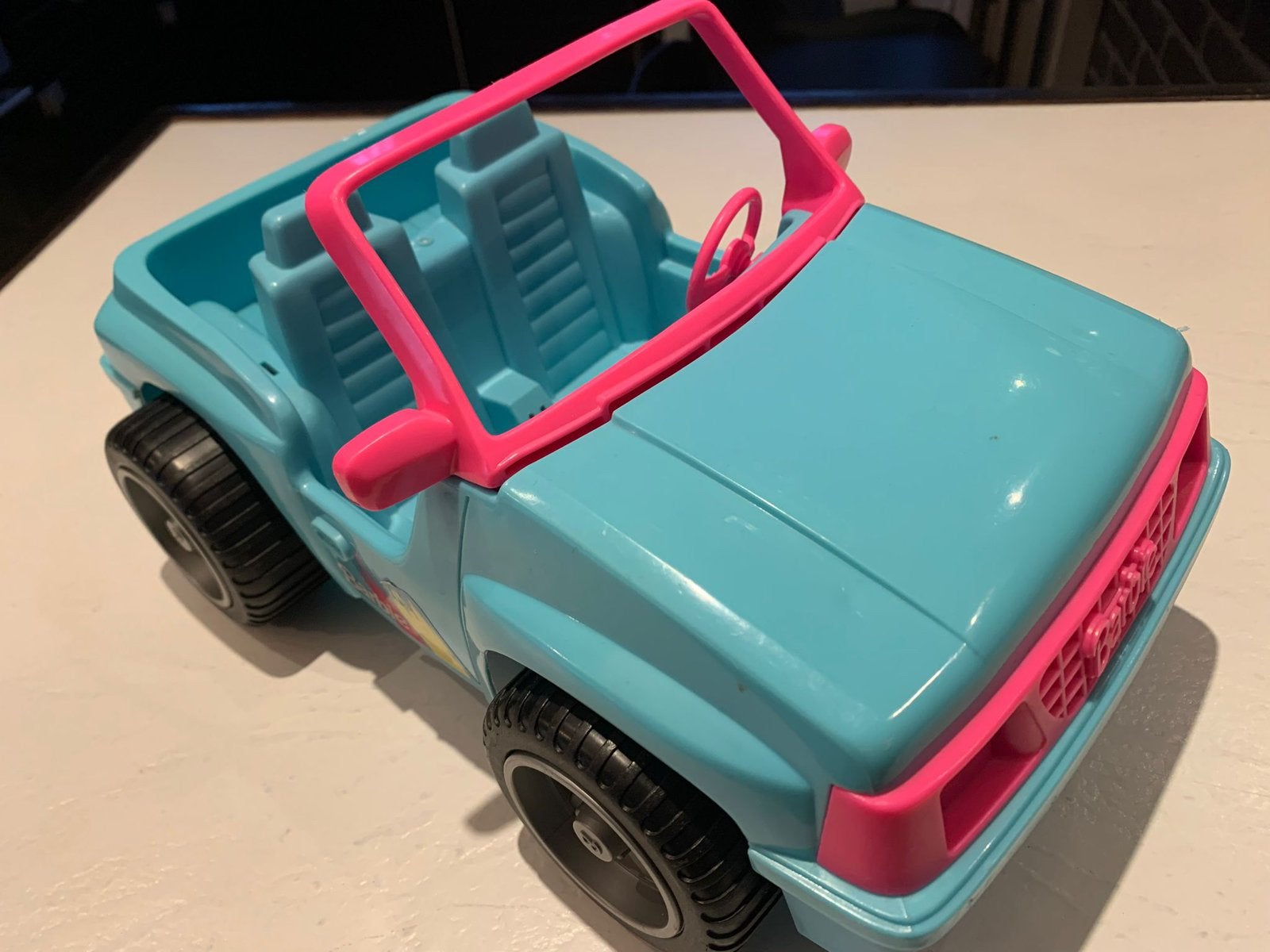 BARBIE JEEP 4 X 4, Ophalen of Verzenden, Zo goed als nieuw, Meisje