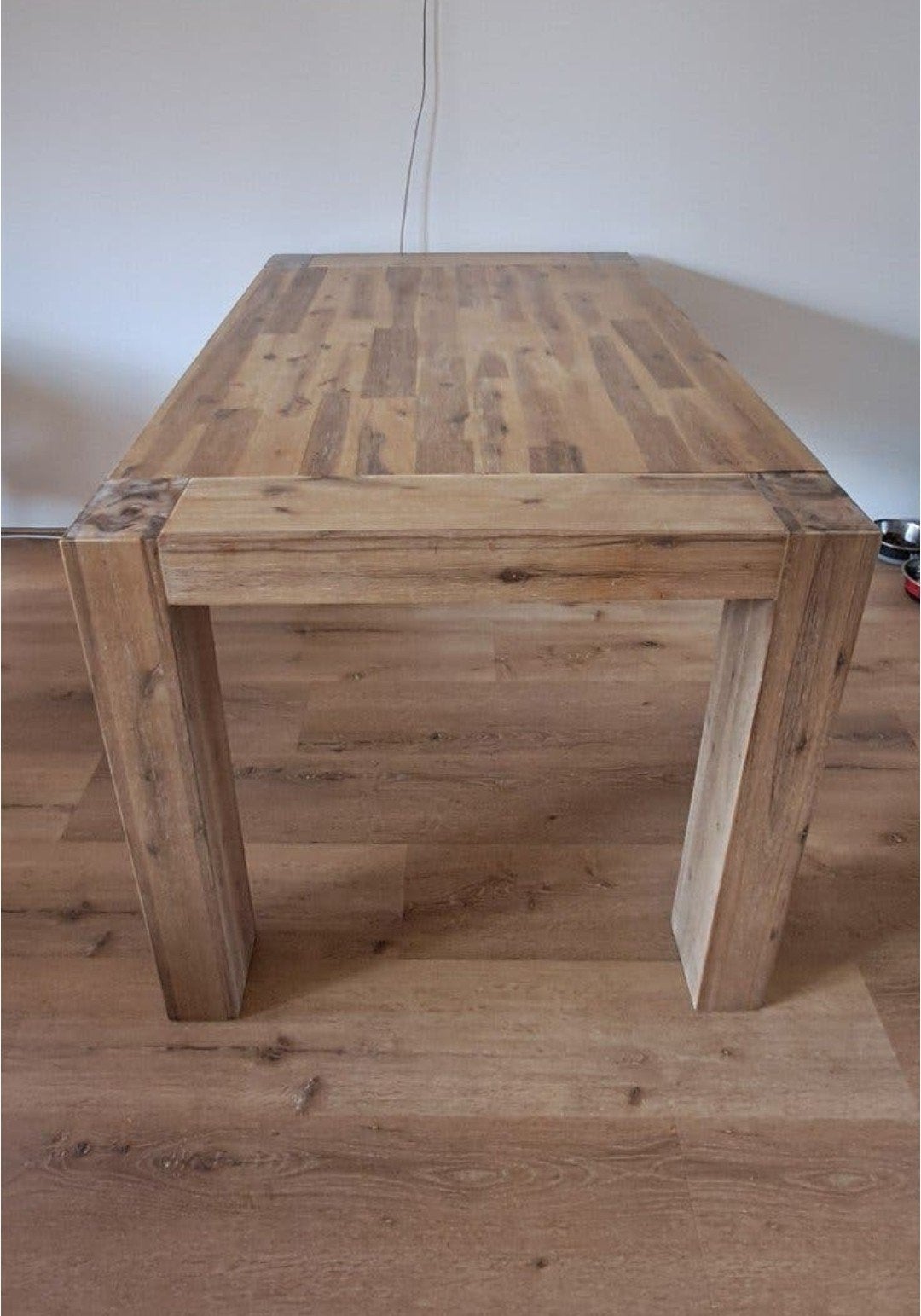 eettafel 140x85, Ophalen, Modern, Robuust, 100 tot 150 cm, 50 tot 100 cm