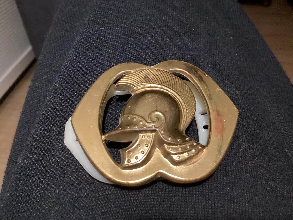 Baret embleem, Verzamelen, Ophalen of Verzenden, Landmacht, Nederland, Embleem of Badge