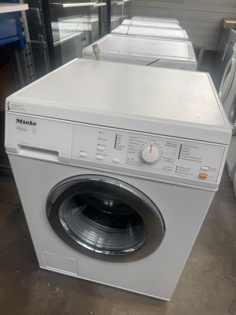 Miele wasmachine - schoon - garantie, Gebruikt, Ophalen of Verzenden, Voorlader, 85 tot 90 cm