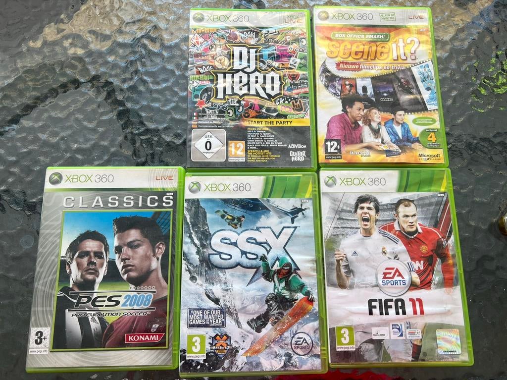 Xbox360 spellen, 1 speler, Ophalen of Verzenden, Zo goed als nieuw, Vanaf 3 jaar