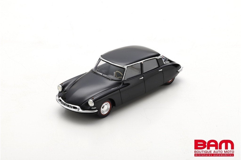Citroen DS 19 Prestige zwart 1959 Milezim 1:43, Ophalen of Verzenden, Nieuw, Auto, Overige merken