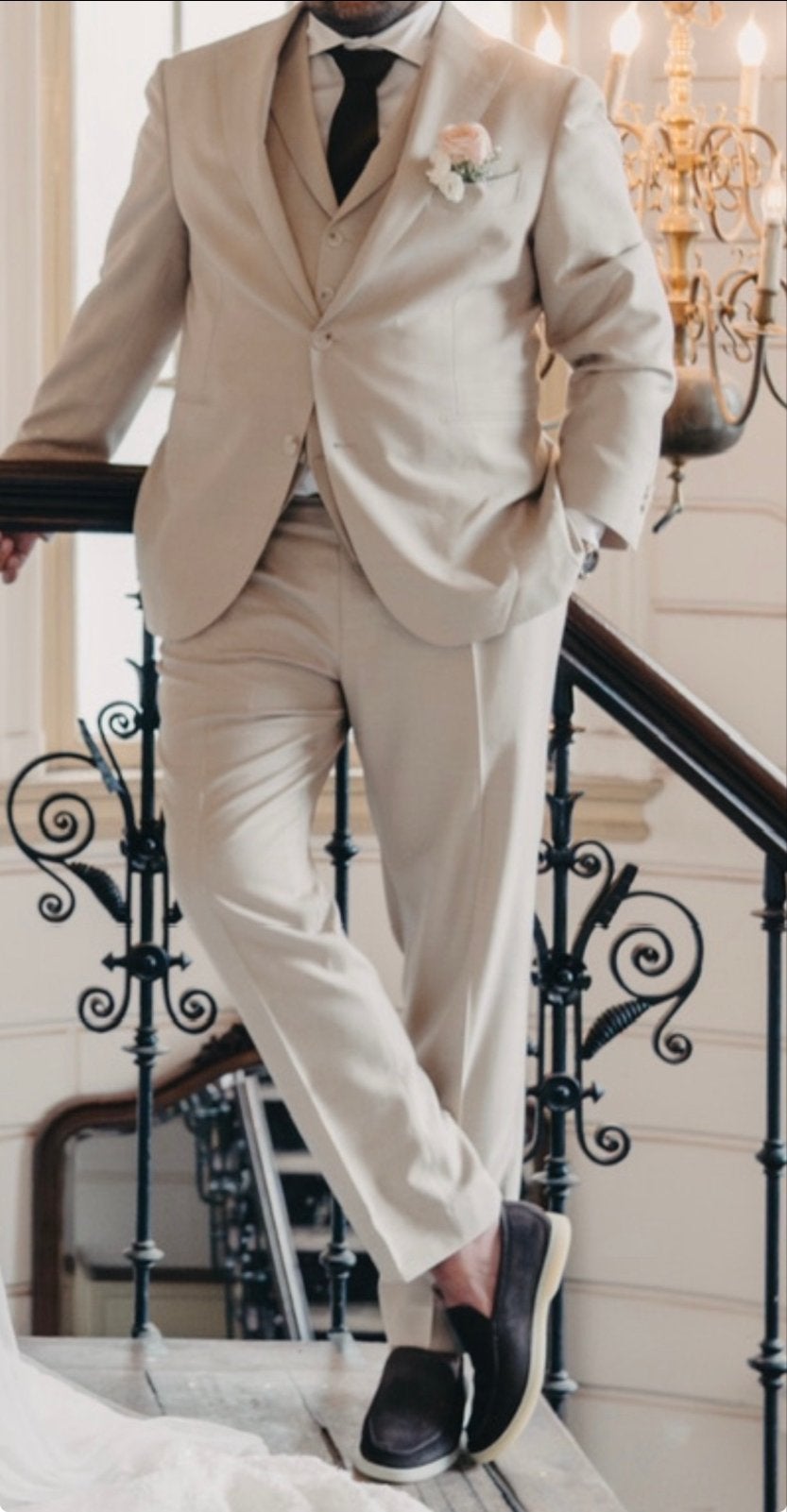 Suitsupply Pak - Beige (Maat 28), Ophalen of Verzenden, Zo goed als nieuw, Maat 48/50 (M), Beige