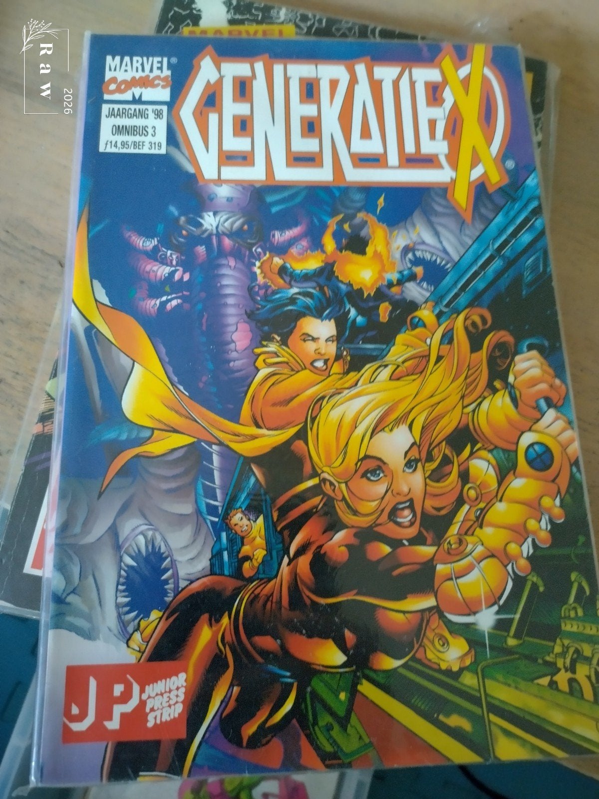 Marvel Generatie X Omnibus 3 - Junior Press Strip, Ophalen of Verzenden
