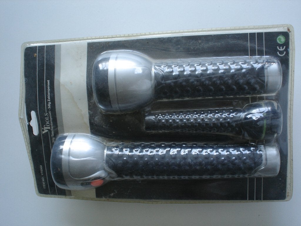 zaklampen 3 stuks(8503-42), Ophalen of Verzenden, Nieuw, Batterij