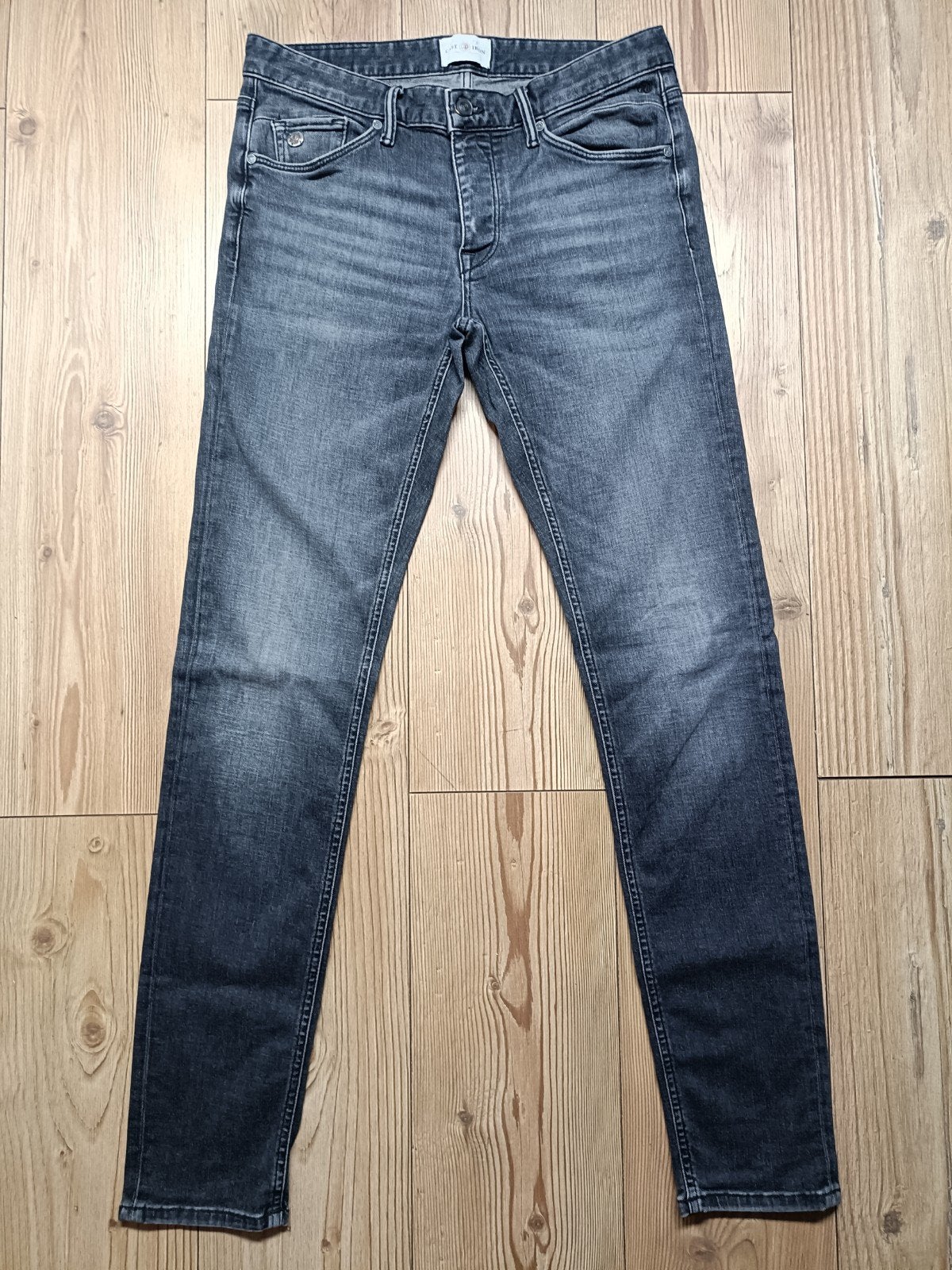 Cast Iron stretch maat 32-34, Ophalen of Verzenden, Zo goed als nieuw, Zwart, W32 (confectie 46) of kleiner