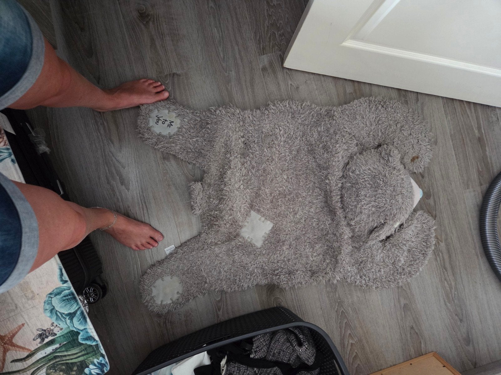Grote Me to You Tatty Teddy beermat/kleed, Overige merken, Overige karakters, Beer, Grijs