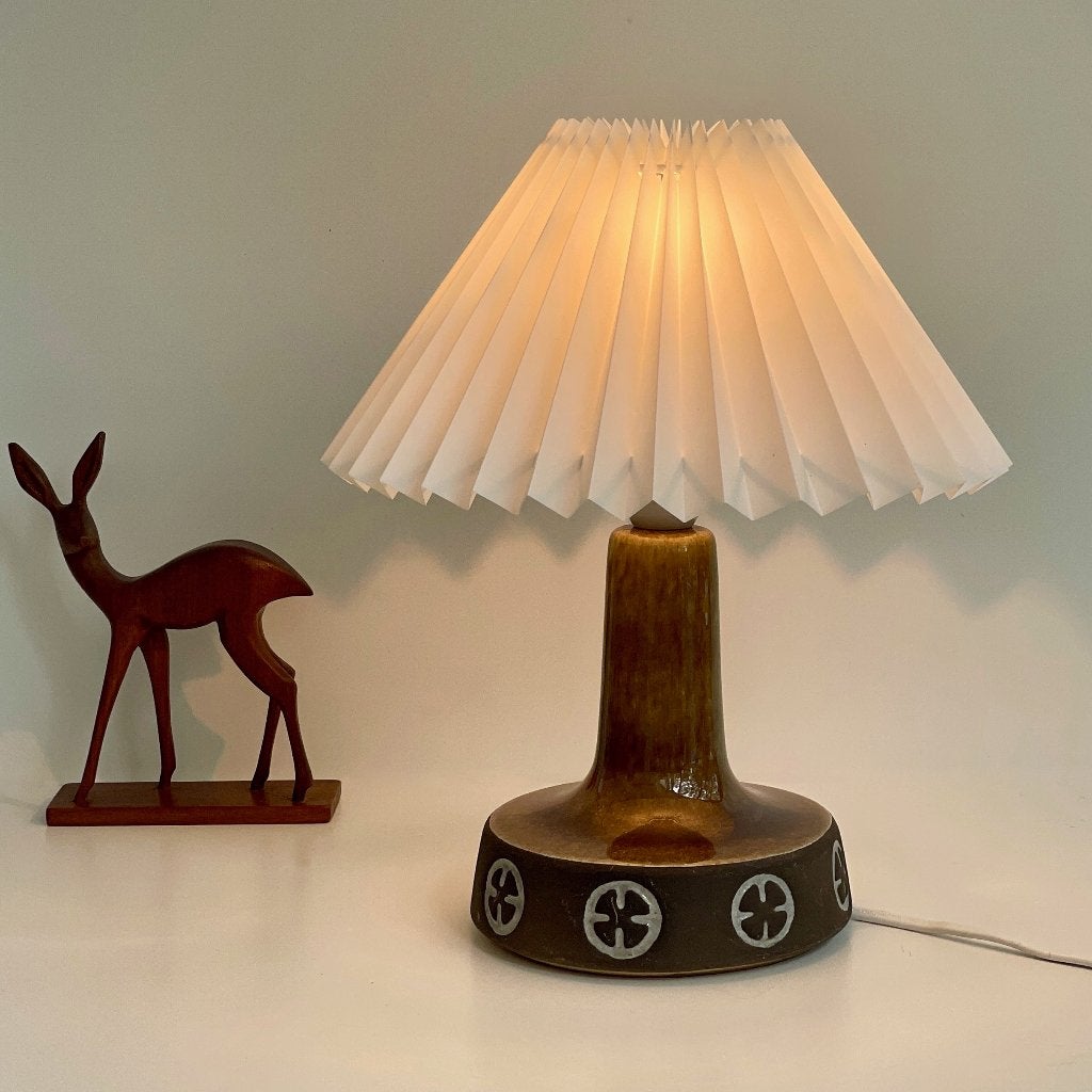 Frank keramiek Denmark LAMP vintage Deens Design Scandinavië, Ophalen of Verzenden