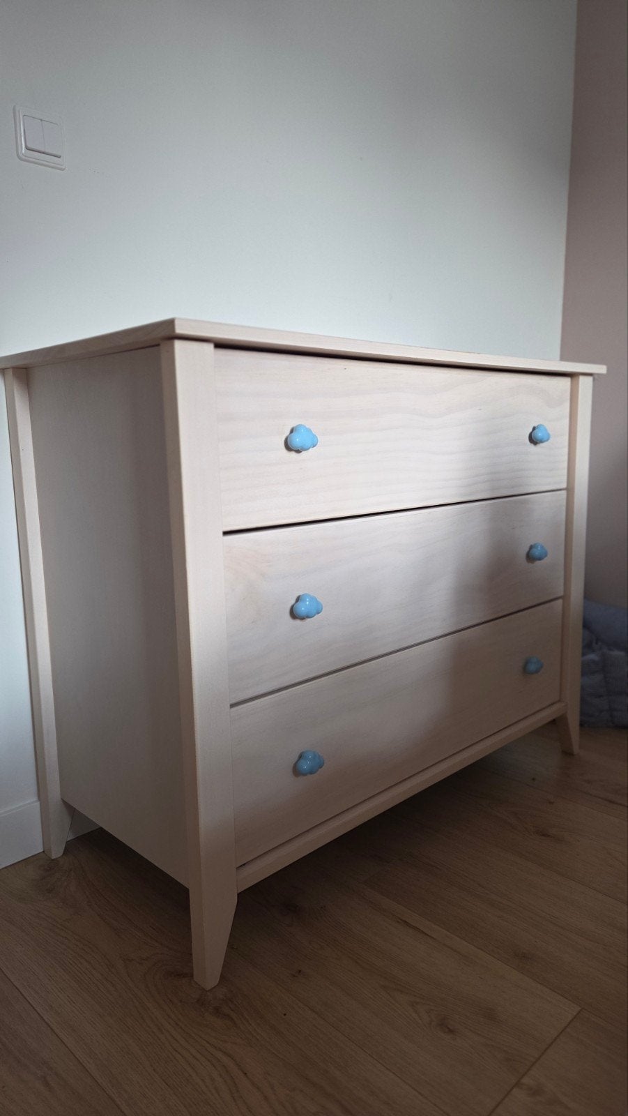 Baby Letto Sprout Commode - 3 laden, 107 cm breed, Kinderen en Baby's, Kinderkamer | Commodes en Kasten, Ophalen, Minder dan 50 cm