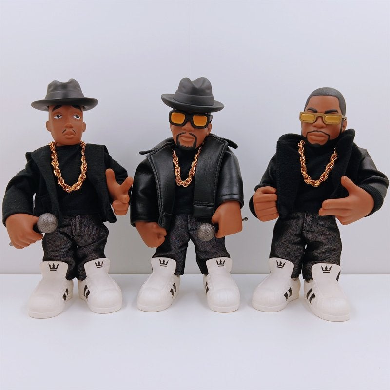 Run DMC Mezco Toyz 2002, Ophalen of Verzenden, Zo goed als nieuw, Pop, Beeldje of Miniatuur