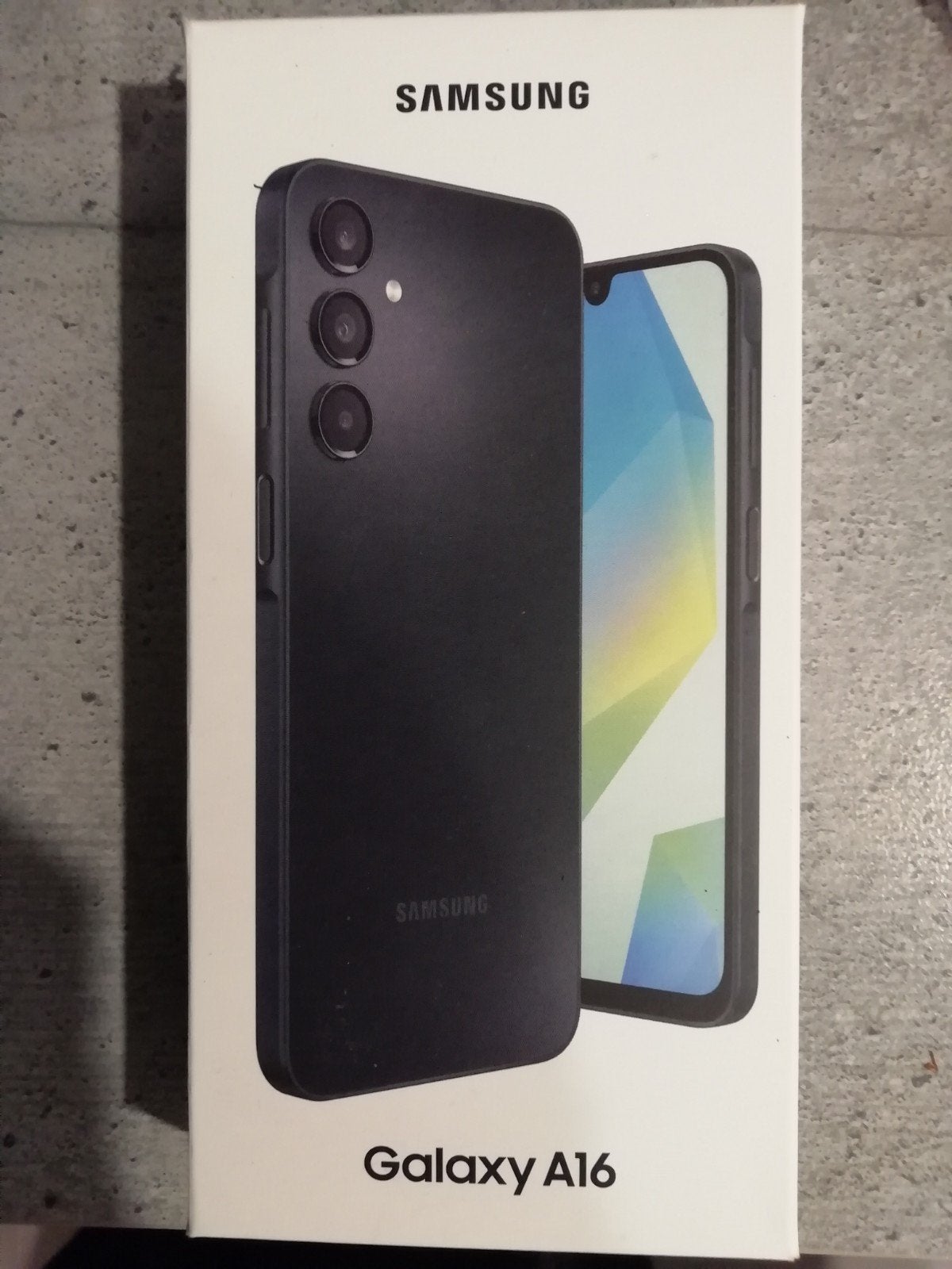 Nieuwe Samsung Galaxy A16 - Amper gebruikt, compleet!, Ophalen, Nieuw, Zwart, Galaxy A