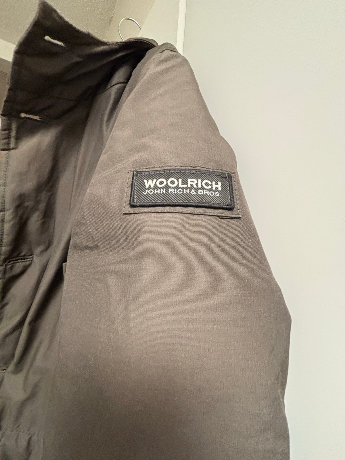 Woolrich Arctic Parka - Heren - Maat 14 - Bruin/groen, Ophalen of Verzenden, Gedragen, Overige maten, Bruin