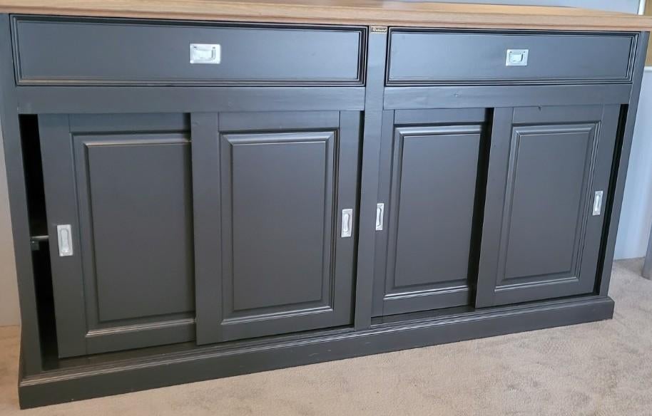 Richmond Interiors Dressoir 200 cm | DIRECT OP TE HALEN, Huis en Inrichting, Ophalen of Verzenden, Zo goed als nieuw, 25 tot 50 cm