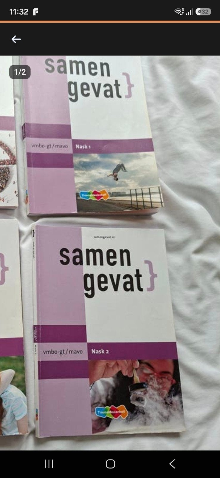 Examenbundels Nask 1+2 VMBO-GT Mavo, Verzenden, Zo goed als nieuw, VMBO, Biologie