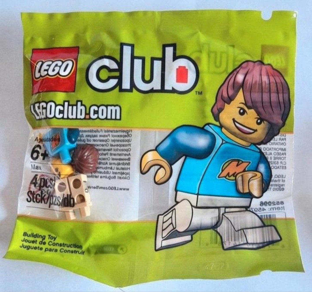 Lego Club Max Polybag mini figuur NIEUW uit 2010, Lego, Nieuw, Ophalen of Verzenden, Minifiguur