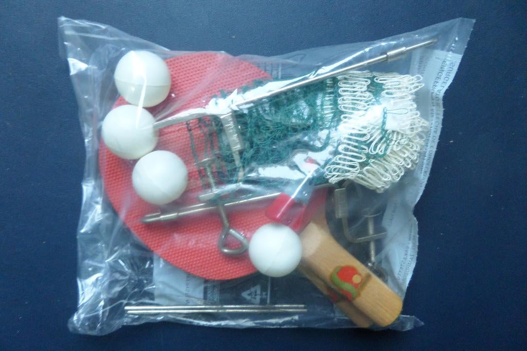 Tafeltennis - Batjes - Ballen - Net - Opspanners - €25,-, Ophalen, Zo goed als nieuw, Net, Batje(s) of Balletje(s)