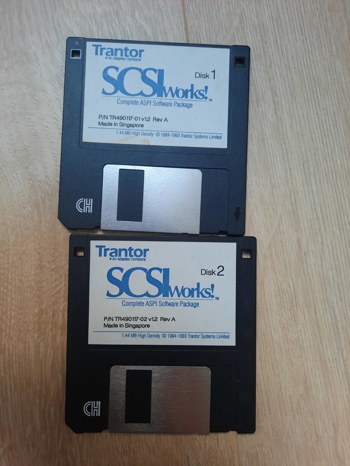Floppies Trantor SCSI works!, Computers en Software, Vintage Computers, Ophalen of Verzenden