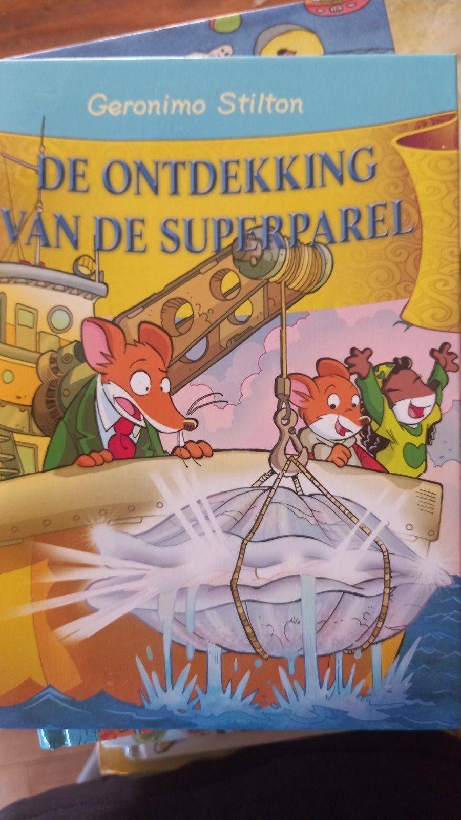 Geronimo Stilton: De Ontdekking van de Superparel, Boeken, Ophalen of Verzenden, Nieuw, Geronimo Stilton, Fictie algemeen