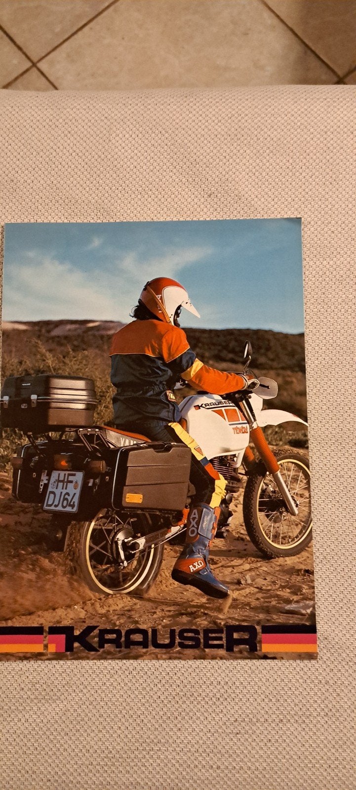 krauser brochure, Motoren, Ophalen of Verzenden, Overige merken