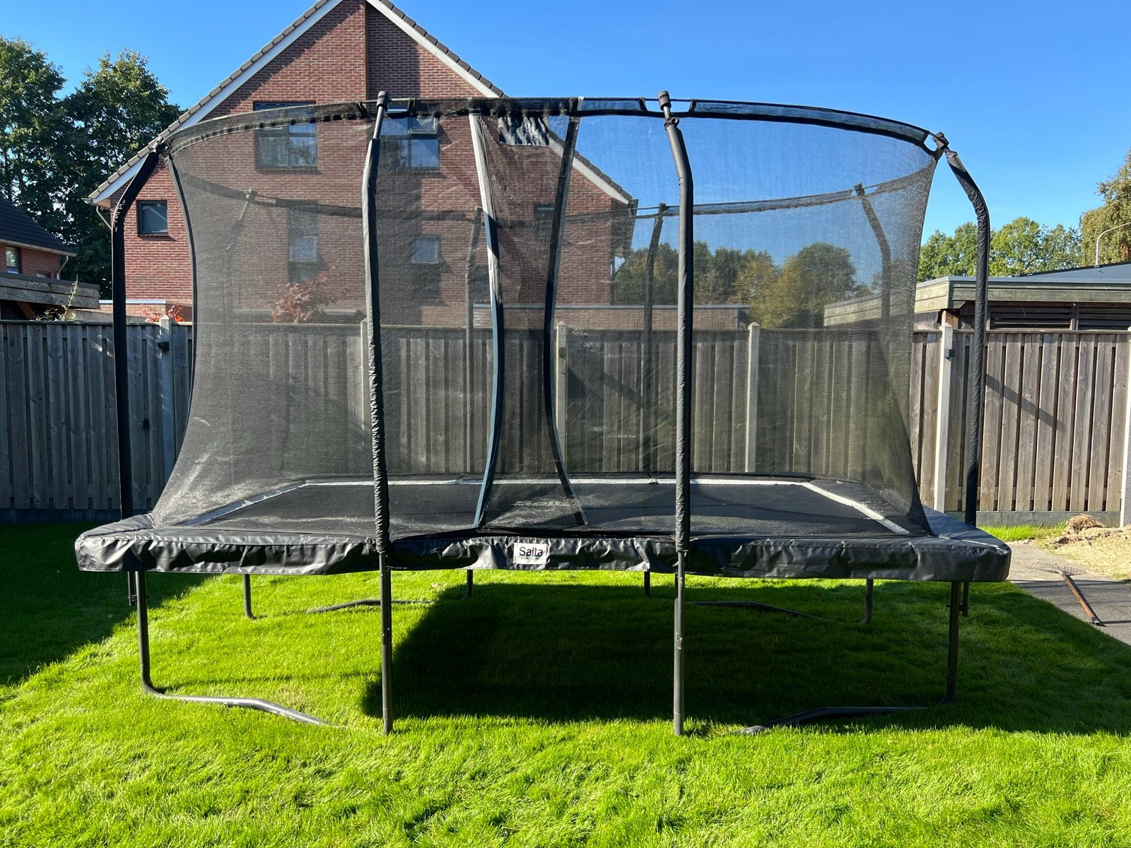 Salta Premium Black Edition Trampoline 396x244cm, Ophalen, Gebruikt