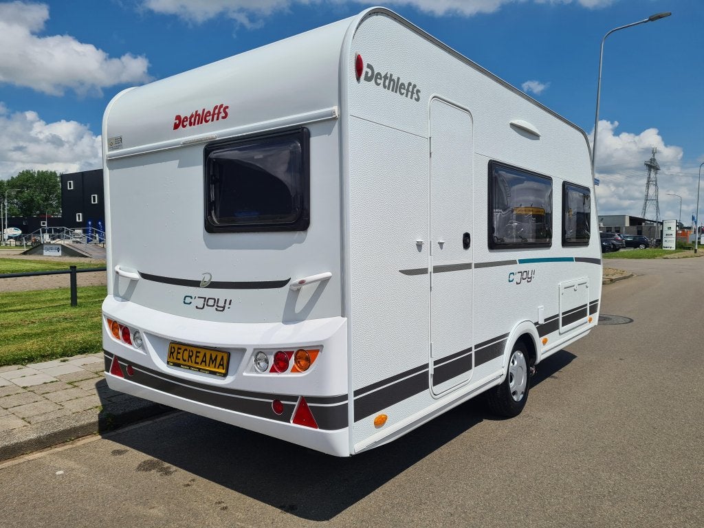 Dethleffs C'Joy 420 QSH, Caravans en Kamperen, Luifel, Bedrijf, Treinzit, Dethleffs