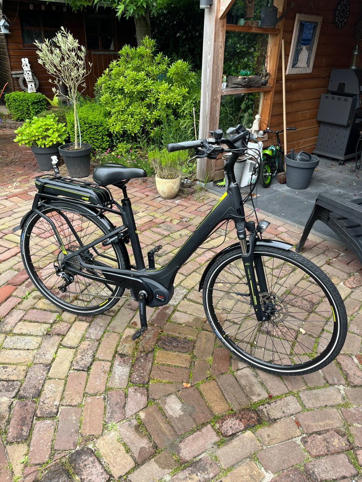 Te Koop elektrische fiets Cube Touring EXC, Ophalen, Gebruikt, 47 tot 51 cm, Cube