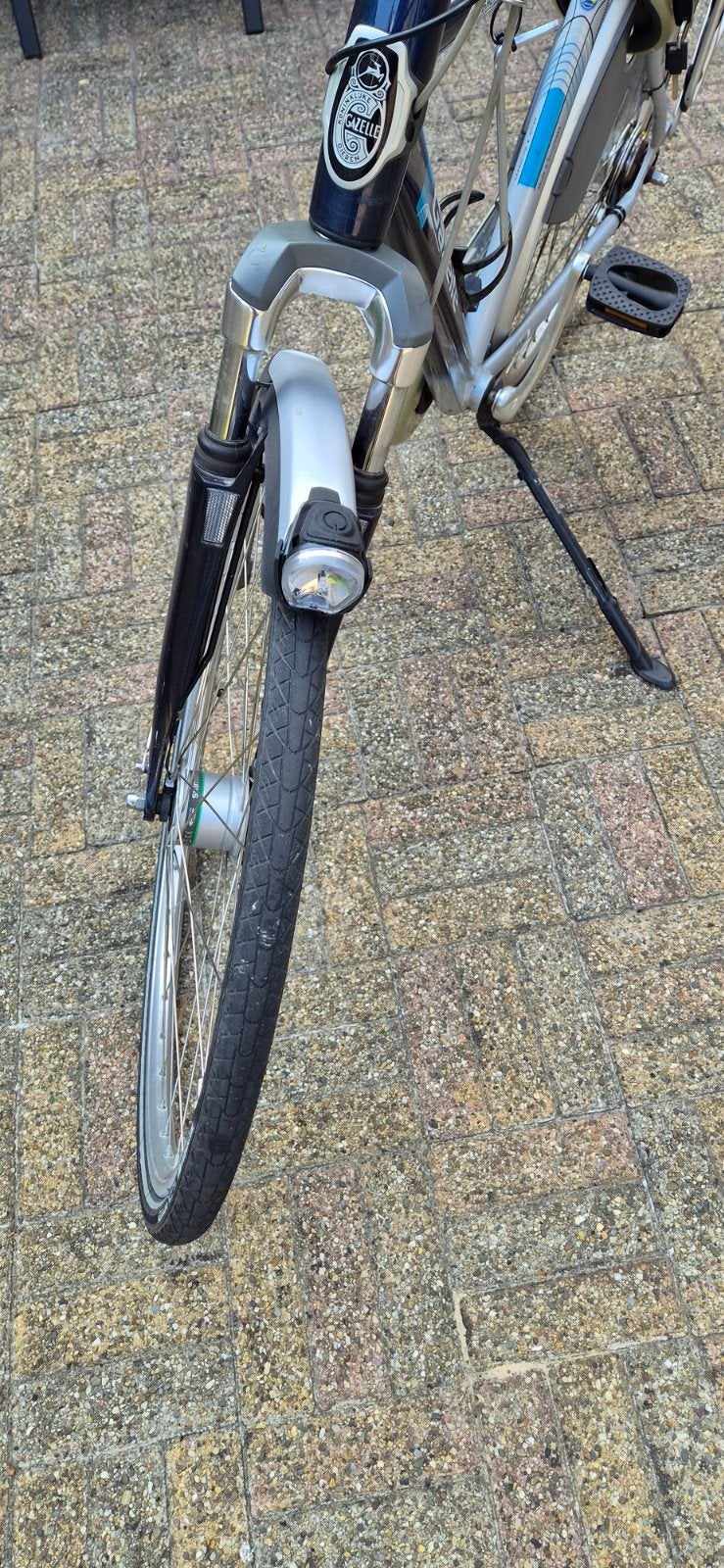 gazellegrenoble fiets, Fietsen en Brommers, Fietsen | Dames | Damesfietsen, Ophalen, 53 tot 56 cm, Zo goed als nieuw, Schijfrem