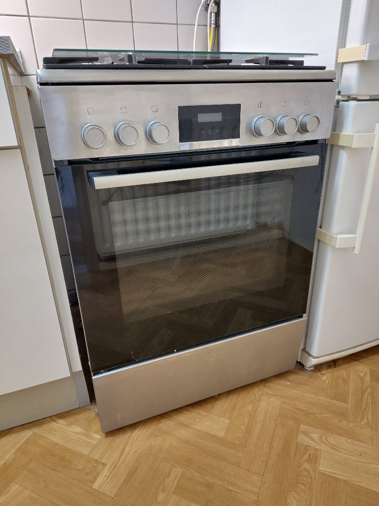 gasfornuis, Ophalen, Gebruikt, Bruin, 50 tot 100 cm