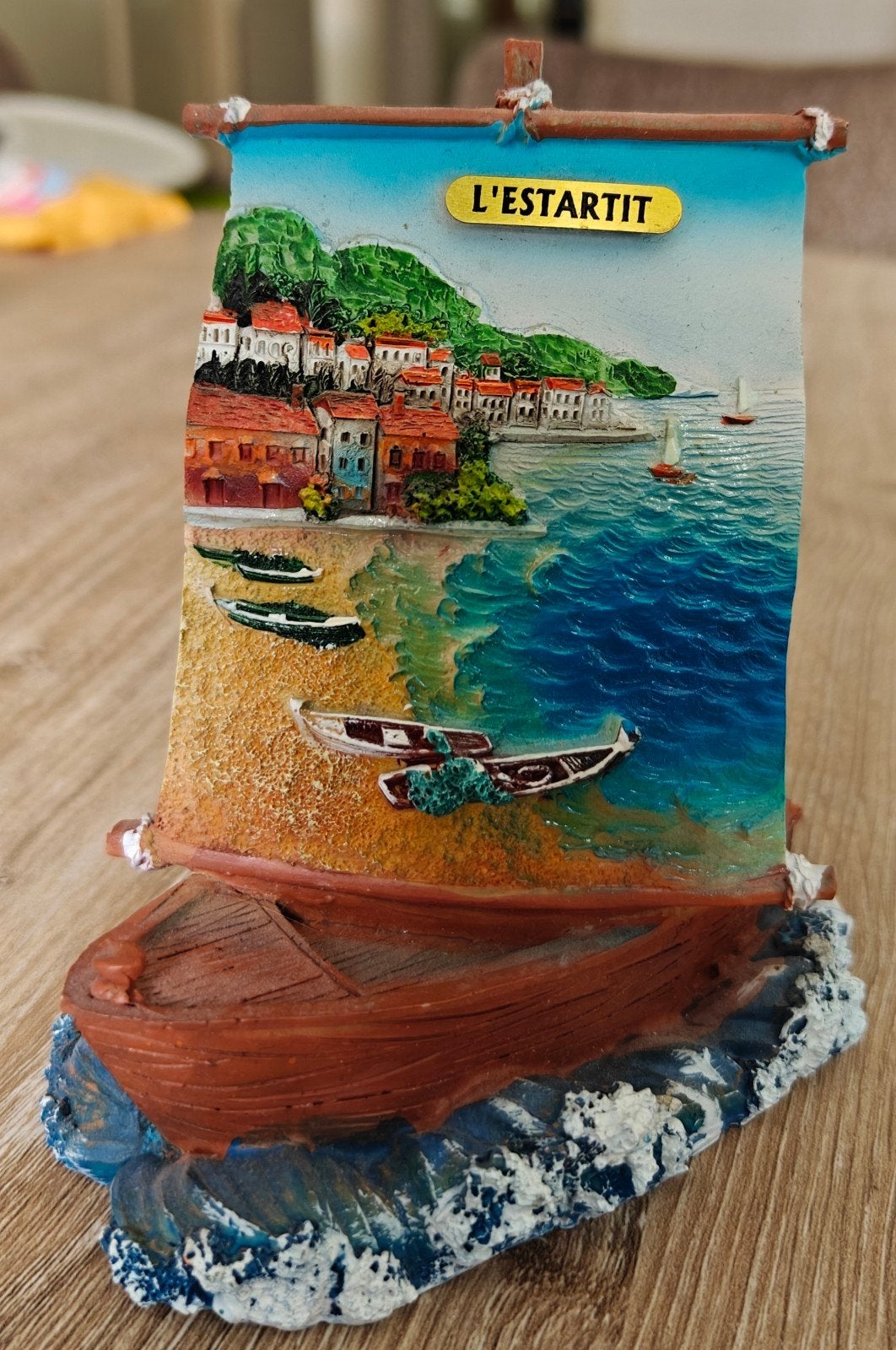 Boot souvenir L'estartit, Ophalen of Verzenden, Zo goed als nieuw