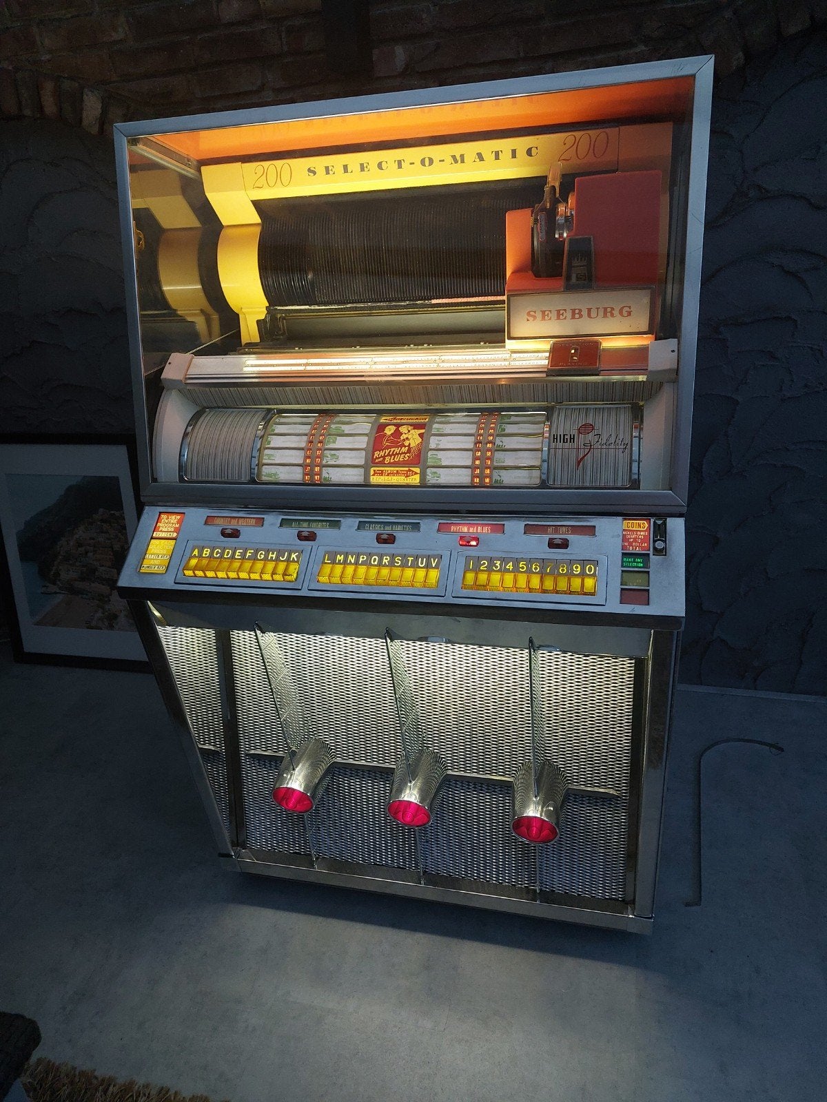 juke box type seeburg kd, Ophalen, Zo goed als nieuw, 1950 tot 1960, Seeburg
