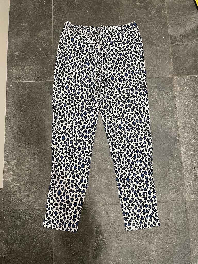 Broek print Rozes of Avalon maat S / 38, Ophalen, Zo goed als nieuw, Maat 36 (S), Lang