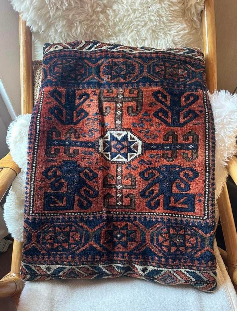 Klassiek handgeweven Perzisch kussen - maat 50x65 cm, Ophalen of Verzenden