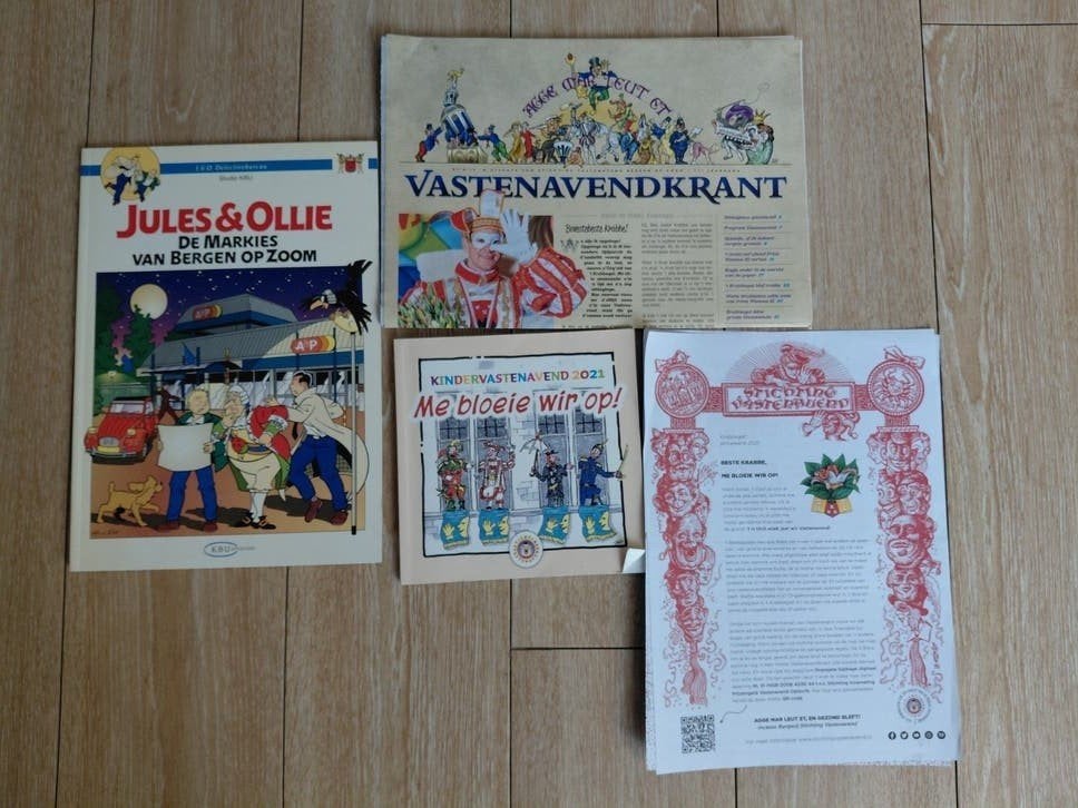 Vastenavend/ gratis, Ophalen