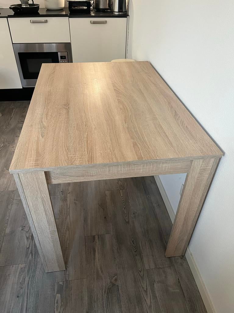 Eettafel Sepp - Leenbakker - (120x80cm), Huis en Inrichting, Tafels | Eettafels, Ophalen, Gebruikt, 100 tot 150 cm, Eikenhout