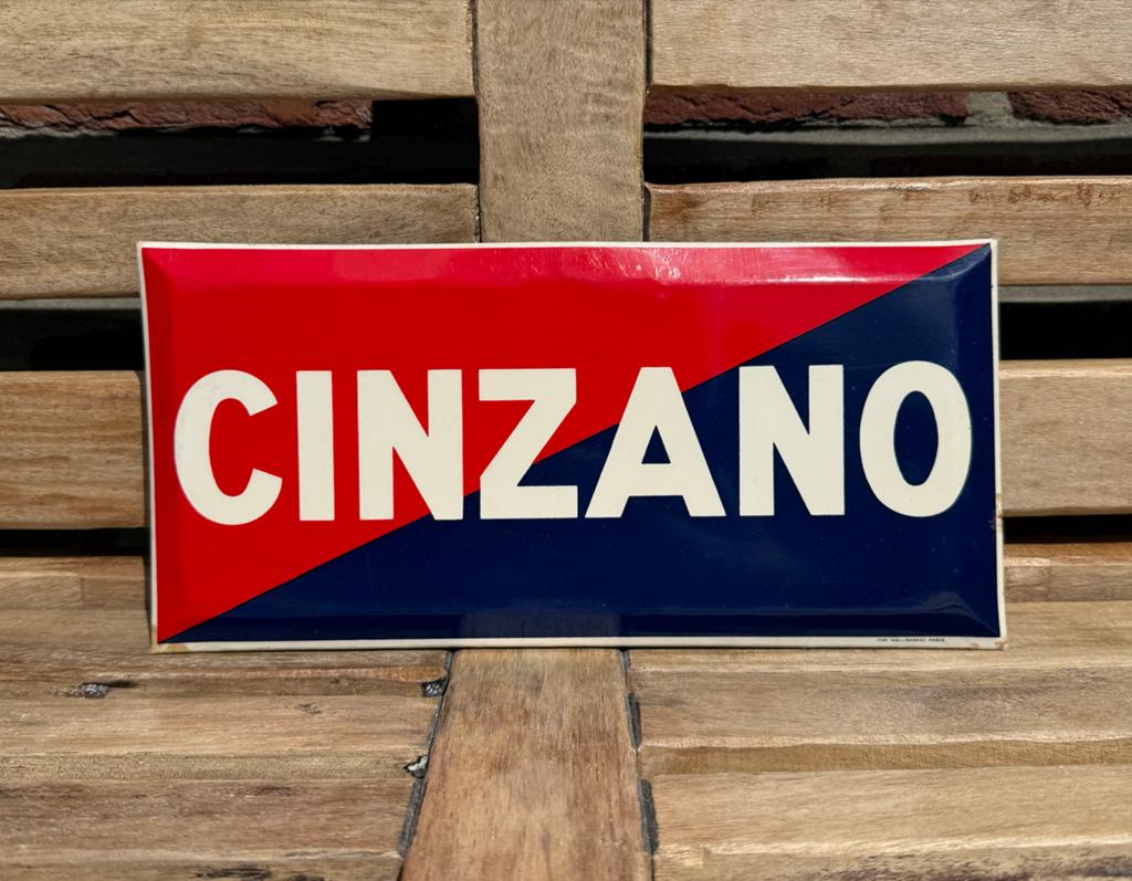 Reclamebord Cinzano, Verzamelen, Merken en Reclamevoorwerpen, Ophalen of Verzenden, Reclamebord