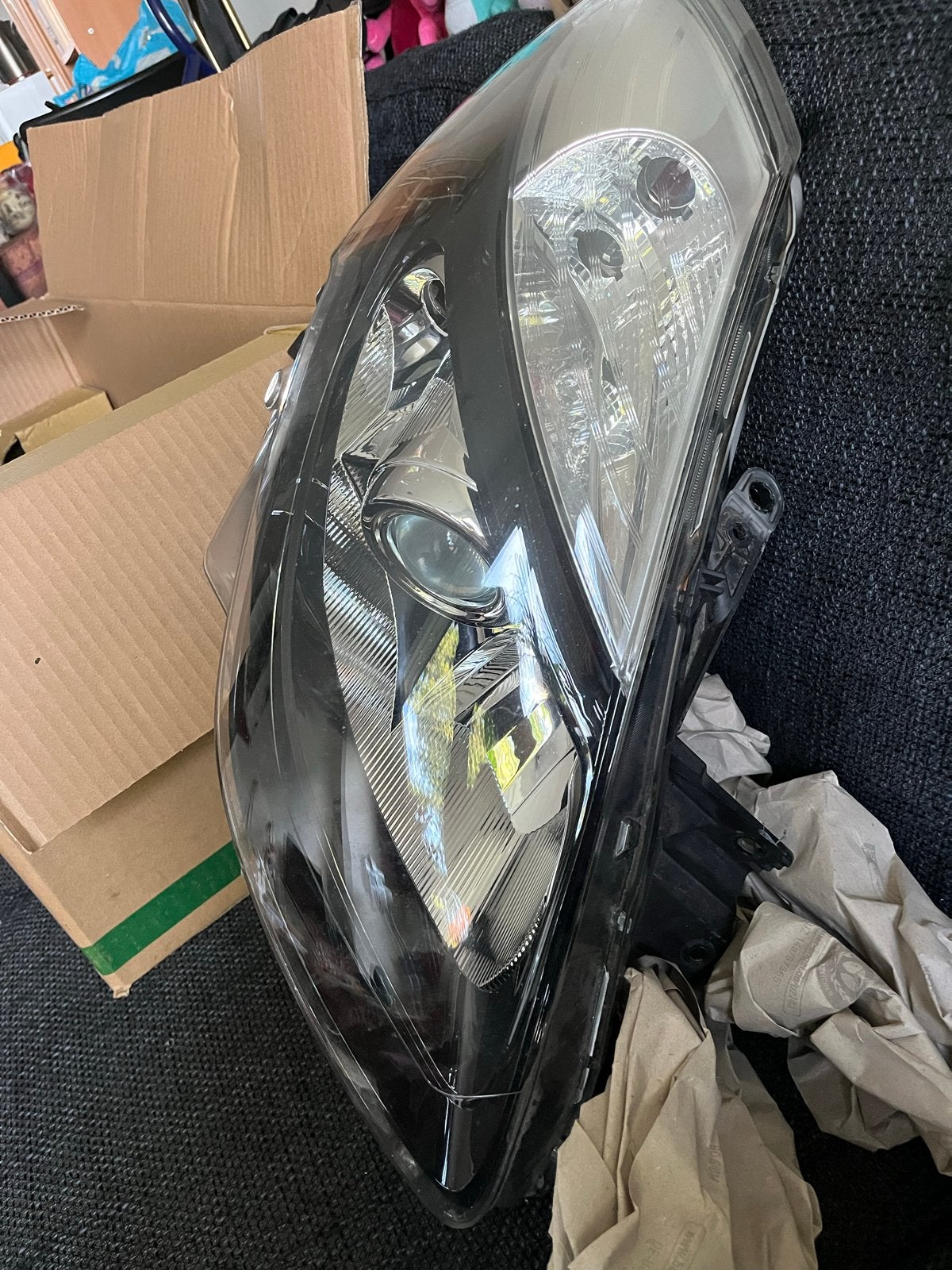 Koplamp 2x Renault Clio uit 2012 - Links en Rechts, Ophalen of Verzenden, Gebruikt, Renault