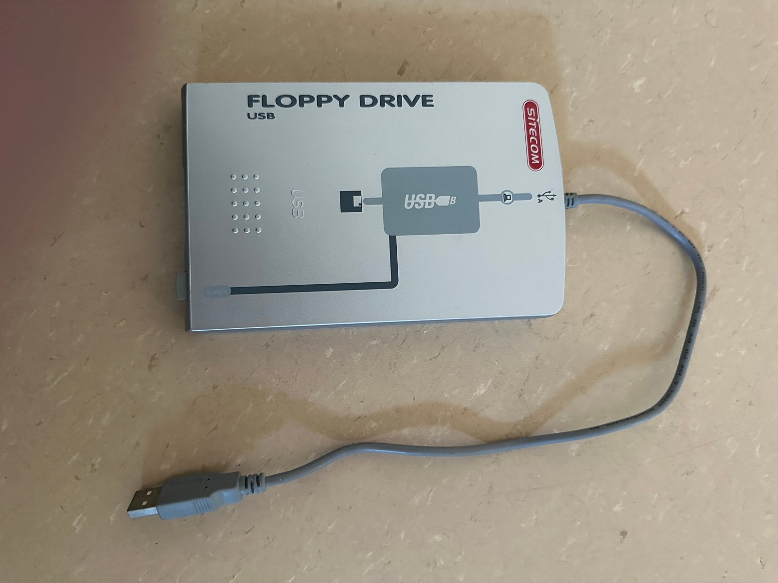 Sitecom USB Floppy Drive - Externe Diskettestation, Gebruikt, Ophalen of Verzenden, Extern, Overig