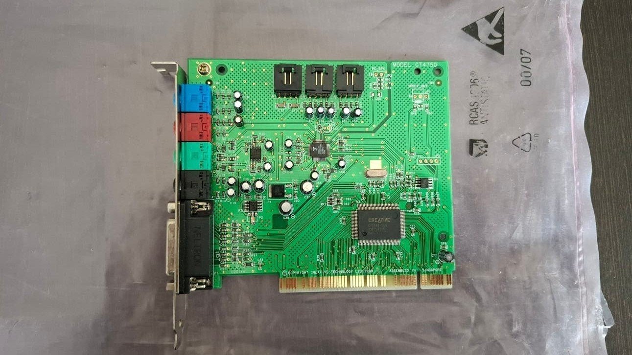 Creative Labs Sound Blaster CT4750 geluidskaart, Computers en Software, Ophalen of Verzenden, Gebruikt, Intern, Creative Labs