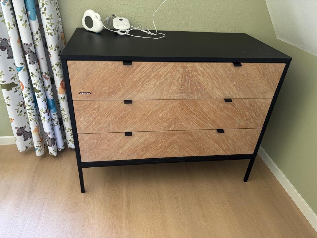 Kidsmill Vince babybed en commode, Ophalen, Gebruikt, Jongetje of Meisje