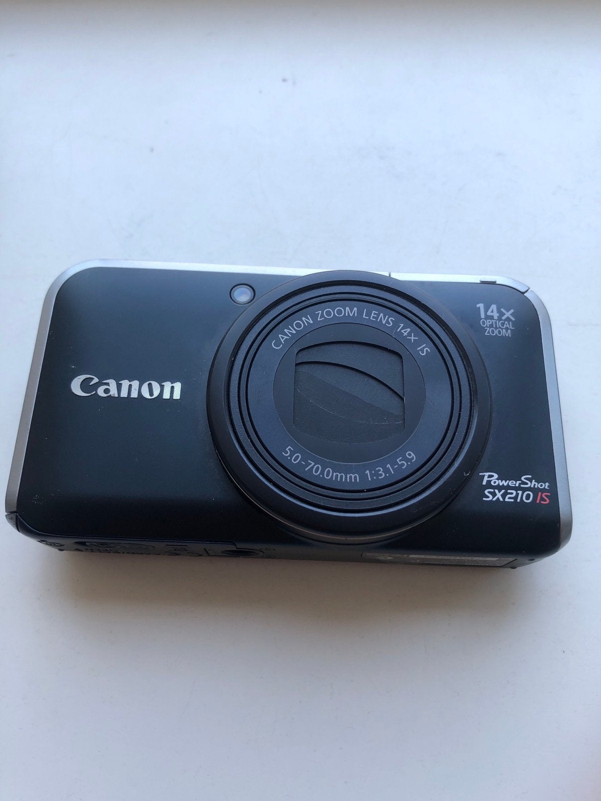 Canon PowerShot SX210 IS Compactcamera - 14.1 MP, 14x Zoom, Gebruikt, Canon, Beeldstabilisatie, Ophalen of Verzenden