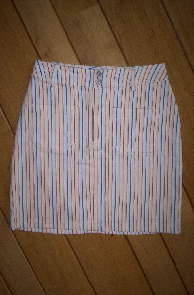 CHIPIE rok beige streep maat 34, Chipie, Beige, Ophalen of Verzenden, Zo goed als nieuw
