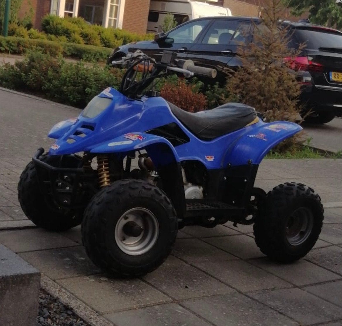Opknapper Blauwe kinderquad, Ophalen, Gebruikt, Overige typen