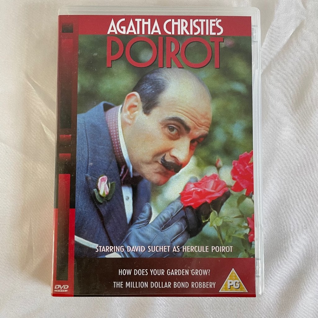 Agatha Christie's Poirot - 2 afleveringen, Misdaad, Alle leeftijden, Ophalen of Verzenden, Gebruikt