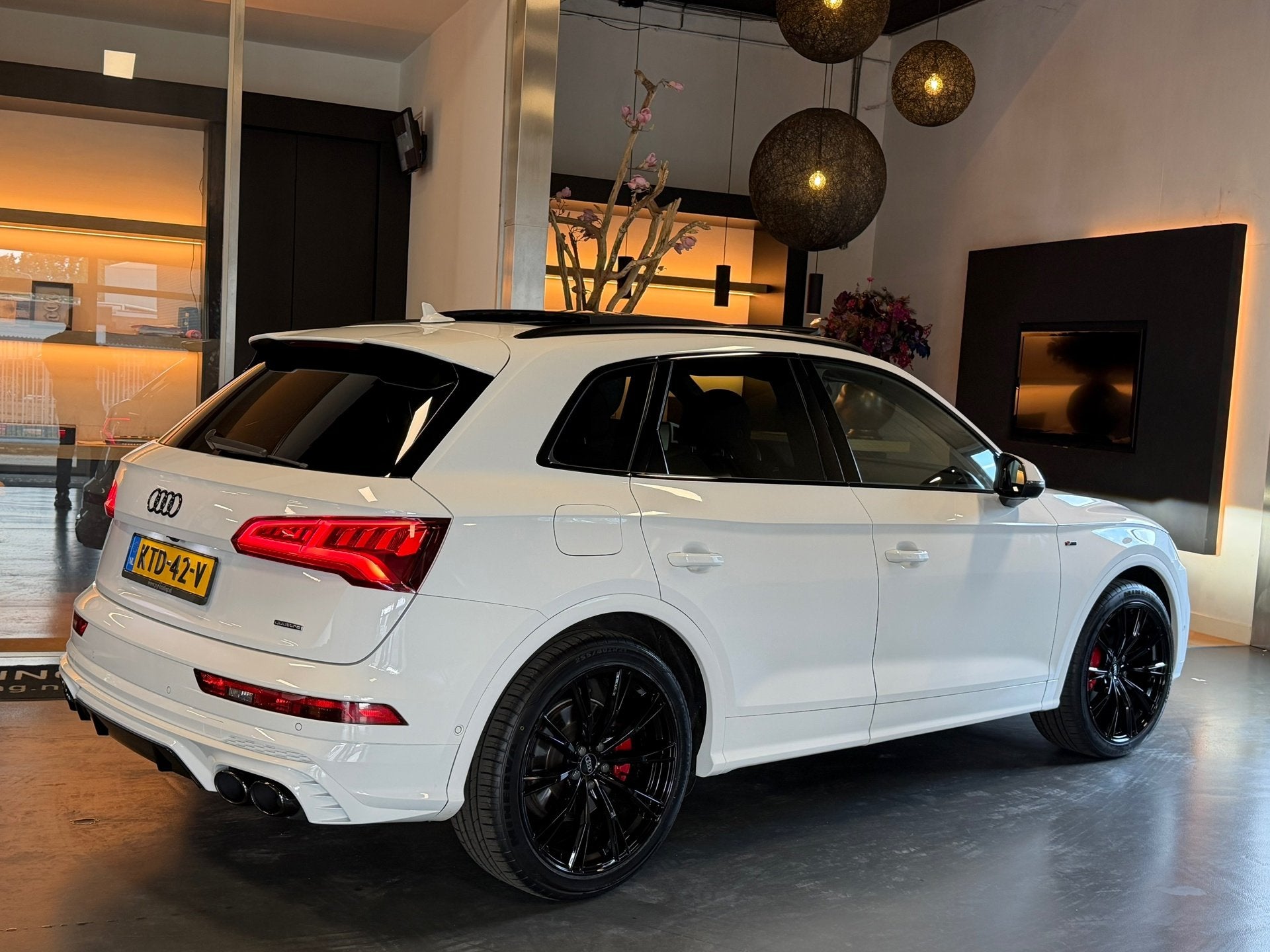 Audi Q5 2.0 TFSI quattro S Line 252PK Full opt Garantie 1e e, Auto's, Dealer onderhouden, 15 km/l, Gebruikt, Euro 6