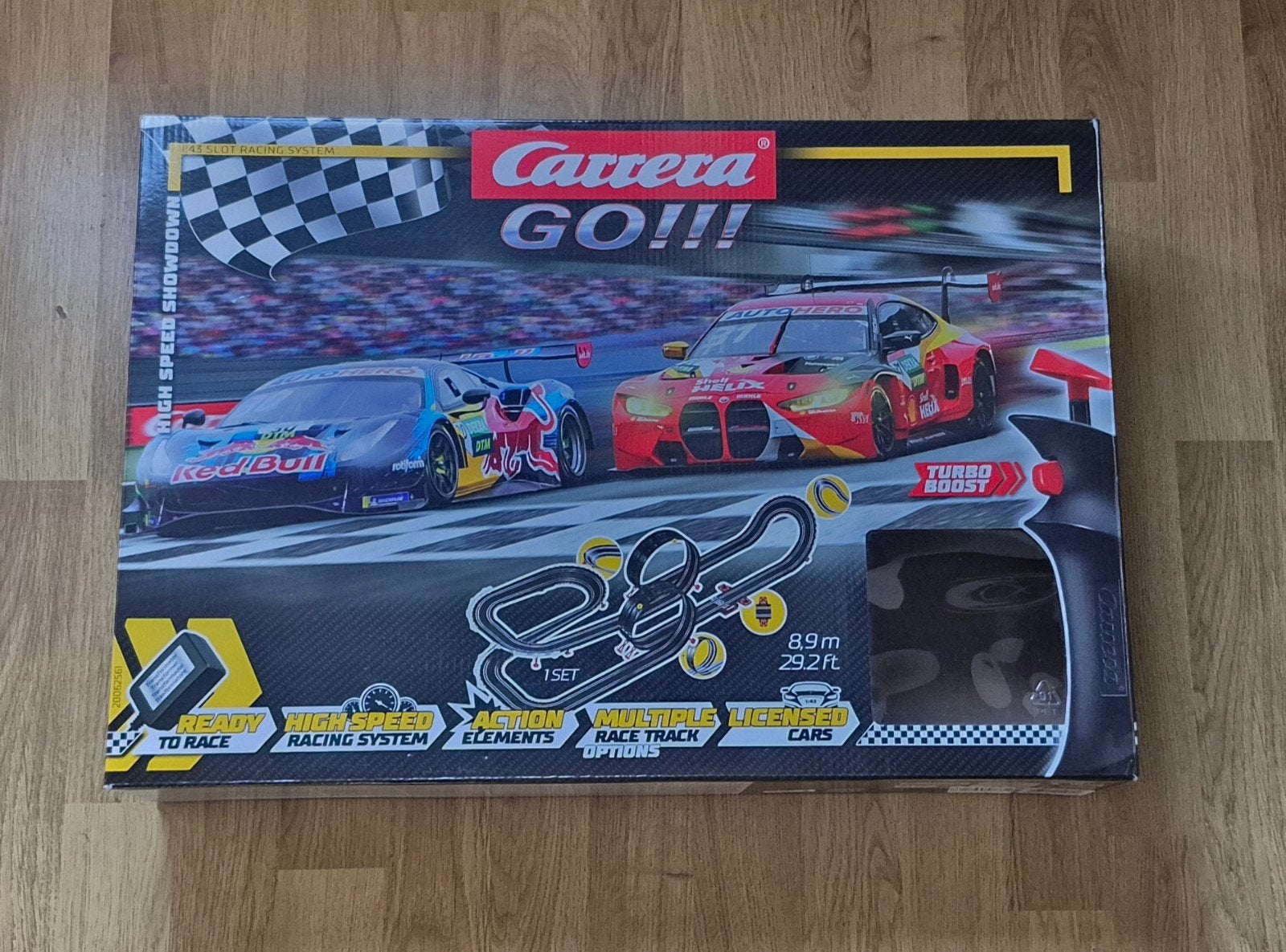 Carrera GO!!! Racebaan Set - High Speed Showdown, Ophalen, Racebaan, Zelf te bouwen, Carrera